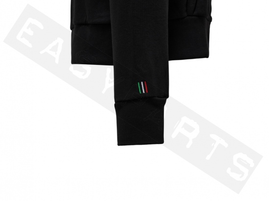 Sweatshirt mit Reißverschluss APRILIA Racing Corporate schwarz Herren